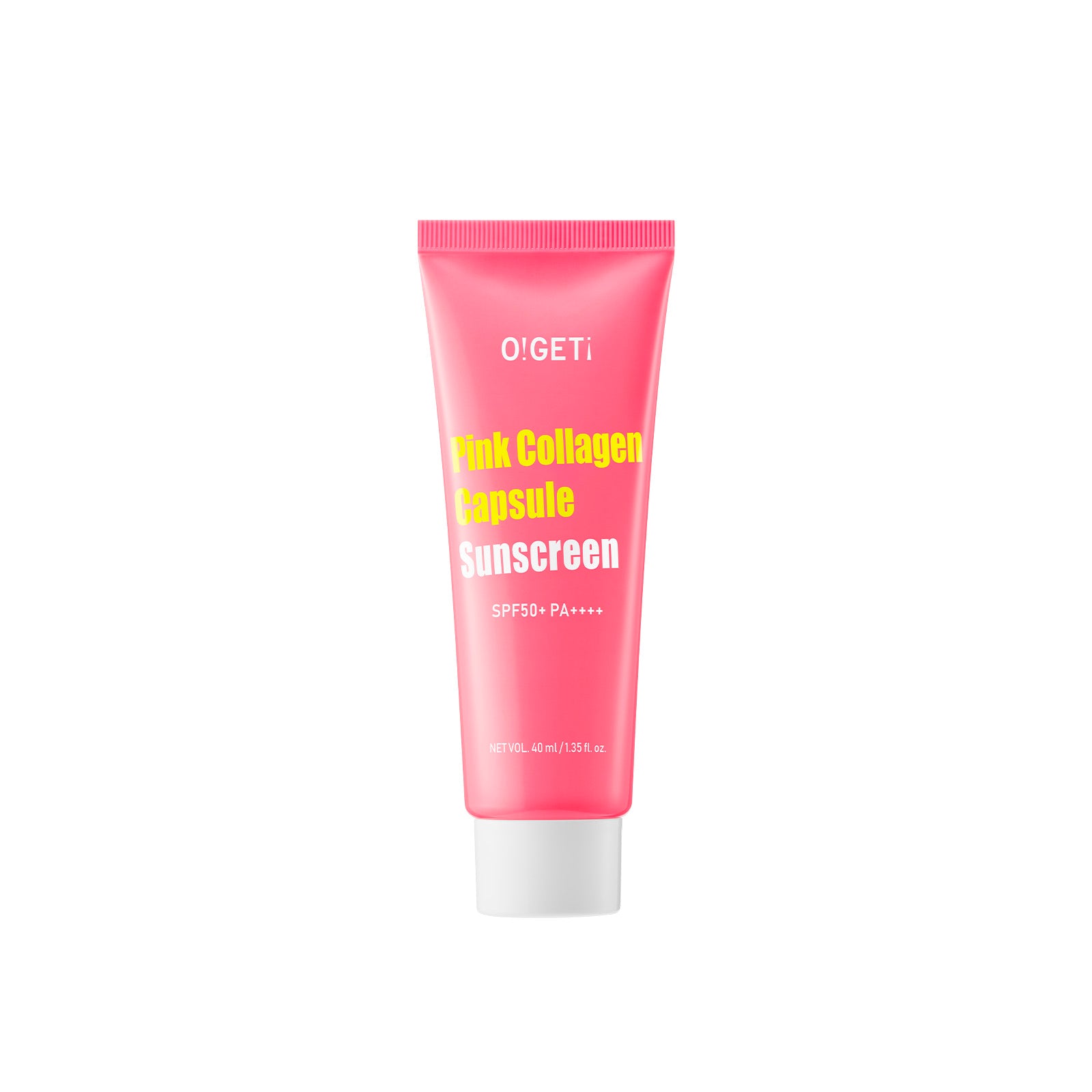 オーゲット ピンクコラーゲン カプセルサンスクリーン SPF50+ PA++++ 40mL