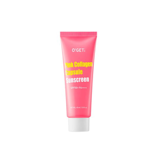 オーゲット ピンクコラーゲン カプセルサンスクリーン SPF50+ PA++++ 40mL
