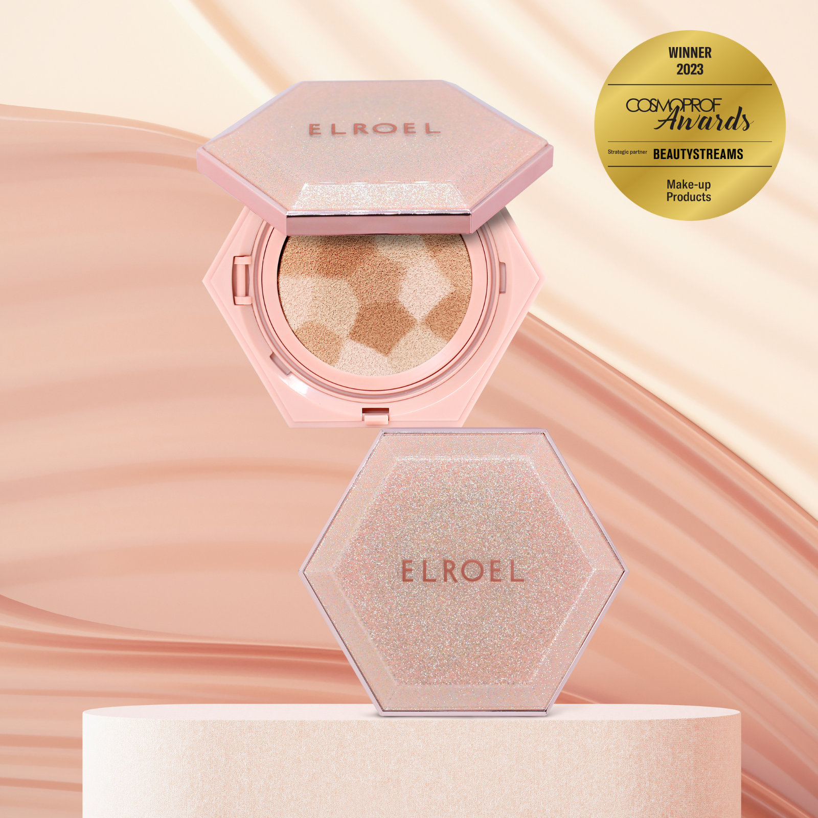 エルロエル ブレンディングコンパクトクッション SPF50+ PA+++