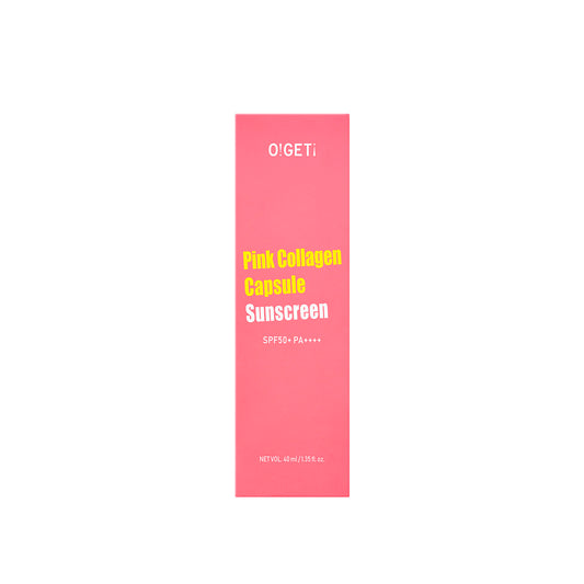 Auget Pink Collagen Capsule Sunscreen SPF50+ PA++++ 40mL