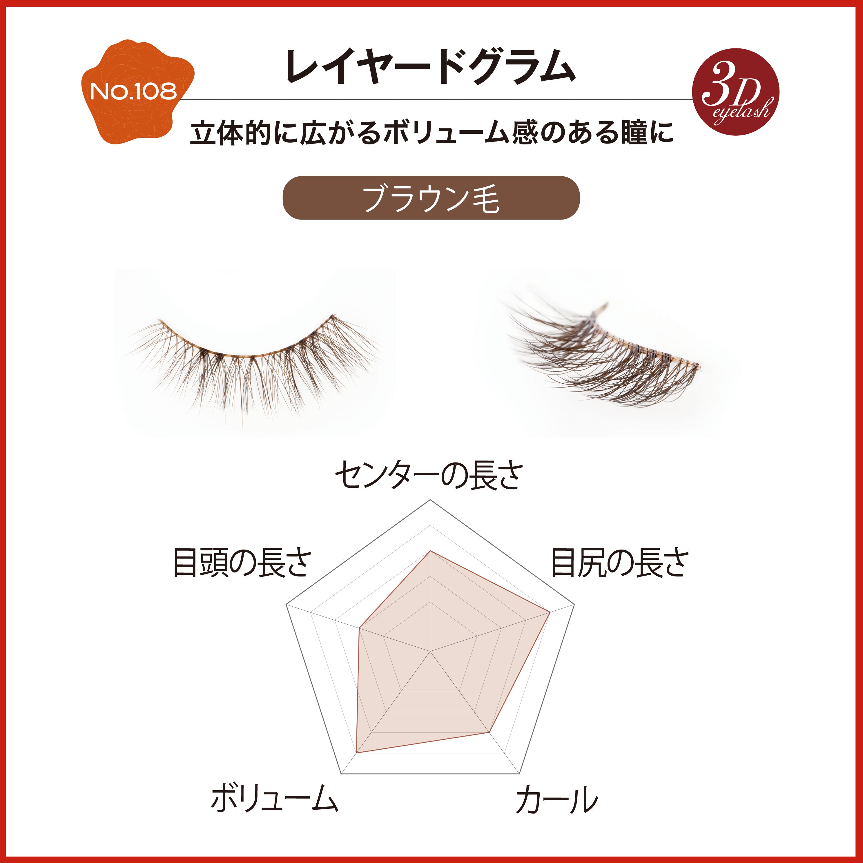 NO.108 レイヤードグラム (3D) – INSI BEAUTY | インサビューティー